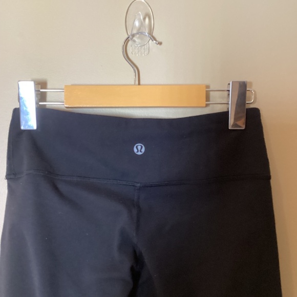 Lululemon ‘Pushing Limits’ 7/8 Tights - Black - Size 6 - Picture 6 of 8